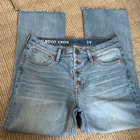 J. Crew Demi Boot Crop Jean 29 - Picture 3 of 5